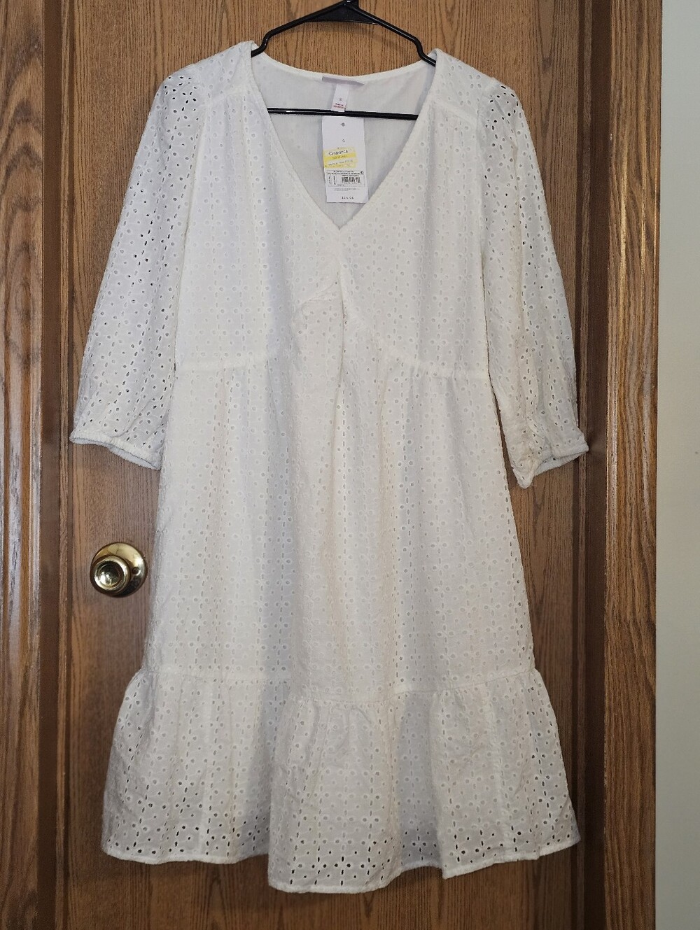 wild fable White Eyelet Mini Dress
